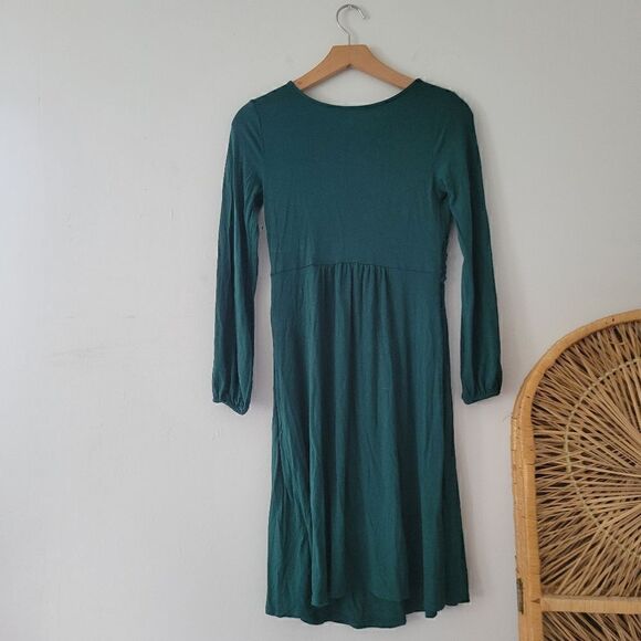 Old Navy Maternity Dress Victorian Jade Green XS - Picture 5 of 6